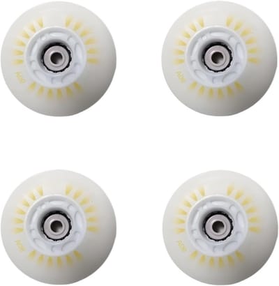 Rolschaats Wielen - Lichtgevende Wielen Knipperend - Skeeleren Verbeteren - Zelf Oplichtend - 64mm tot 80mm 90A - Kleurrijk