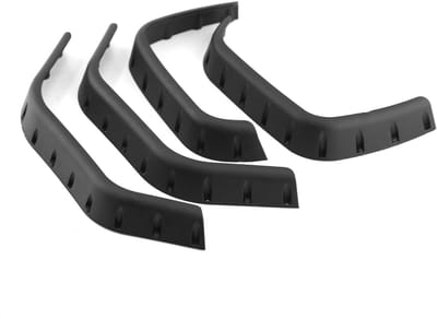 Allecto - ZJchao Fender Flare voor Crawler 1/10 Auto - Zwarte Mudguard van Hoogwaardige Plastic