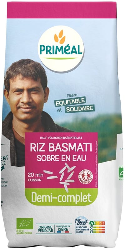 Primeal Halfvolkoren basmati rijst