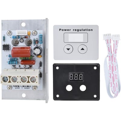 10000W SCR Digitale Spanningsregelaar Snelheidsregeling Dimmer Thermostaat AC 220V 80A