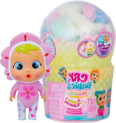 Mini Poppen Verrassing - Speelgoed Poppen Cadeau - Kinderen Spelen - Echte Tranen en Bloemengeur - 13 cm Hoogte - Meerkleurig