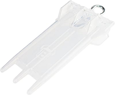 Stevui Dart Opbergcase met Karabijnhaak - Wit