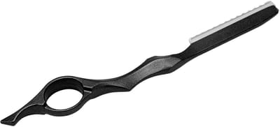 Allecto - Haar Trimmen - Scheermes - Professionele kwaliteit - Zwart - Haar Dunner - Ideaal voor Thuisgebruik en Salon - Geschikt voor Mannen en Vr...