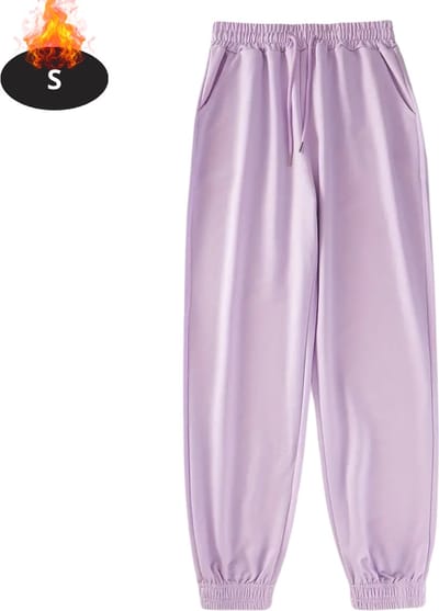 Livano Trainingsbroek Dames - Sportbroek - Trainingsbroek Lang - Trainingspak - Sportkleding - Paars - S