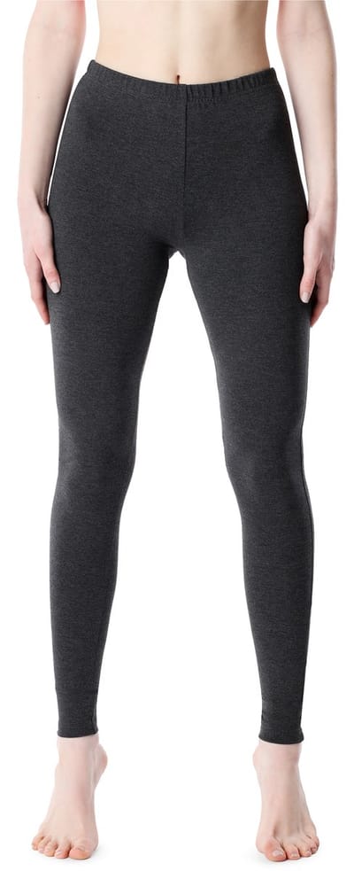 Bellivalini Dames Lange Leggings van Viscose - Sport – Vrijetijdsbroek - Sporbroek - Yogabroek - BLV-BLV50-203-LE - Donker melange - S