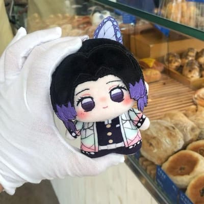 Demon Slayer Pluche Pop Schattige Tanjiro Mitsuri Anime Figuur Cartoon Giyu Akaza Koyuki Pluche Speelgoed Ornament Fans Verjaardagscadeaus