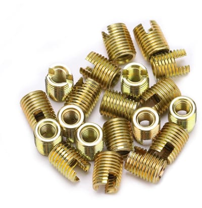 Dailygoods- Reparatieschroeven 20 stuks - Zelftappende Schroefverbinding - Koelstoffenstaal - M12 x 1,75 - M16 x 1,5 - Handmatig Installatiegereedschap - Schroeven