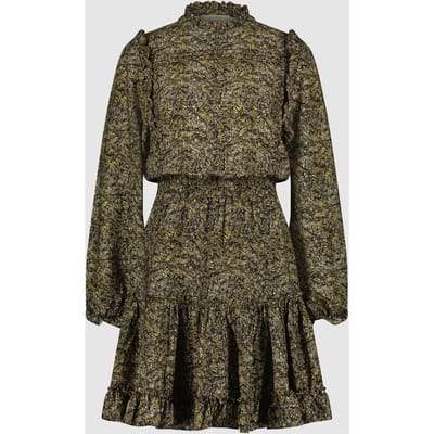 Circle of Trust Sammy Dress Funky Zoo Size: XS | Shirt Dresses Outlet | Dames | Zwart