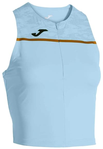 Joma Record Iii Mouwloos T-shirt Blauw M Vrouw