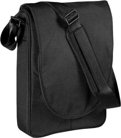 Be.ez, Schoudertas voor Laptop 15.4 Inch Hoog Profiel Schokbestendig, Zwart