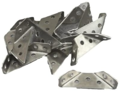 Dailygoods- Hoekverbinder 20 Stuks - Roestvrij Staal - Hoekprofiel - Meubelhoekverbinder - Schroeven 140 Stuks - Inclusief Schroevendraaier - Hoekijzer