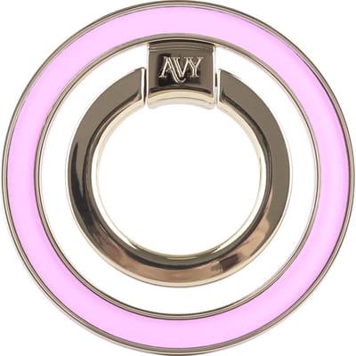 AVY Ringhouder Standaard | Vinger Houder | Compatibel met MagSafe | 360° Draaibaar | Smartphone Grip | Tijdloos Design | Stijl & Grip | Roze