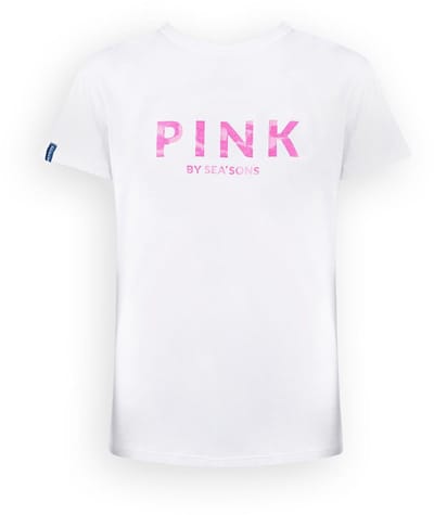 SEA'SONS - True color t-shirt | Bordeaux-Pink