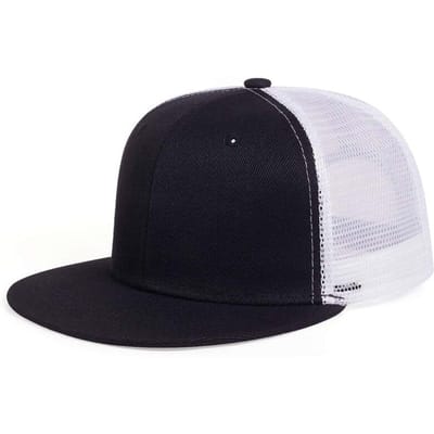 Unisex Eenvoudige Hip-hop Net Hoeden Lente en Zomer Buiten Verstelbare Casual Baseballpetten Zonbescherming Hoed white