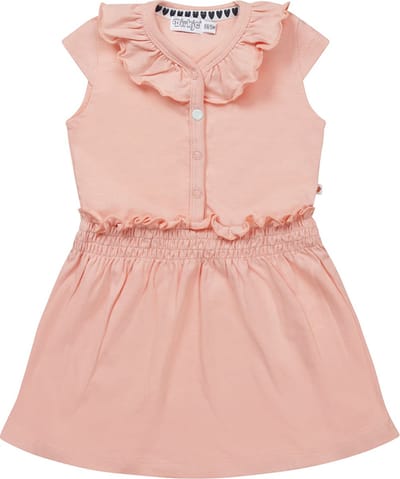 Dirkje R-SMILE Meisjes Jurk - Pink - Maat 74