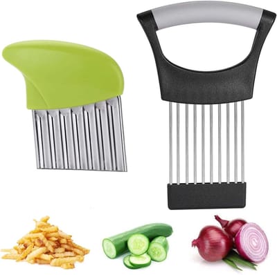 Veelzijdige groentesnijder en aardappelschiller voor uien, komkommers en appels, keukenhulp voor snelle bereiding