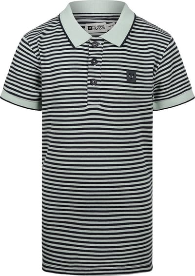 No Way Monday - Jongens Poloshirt - Bright Blue - Maat 98