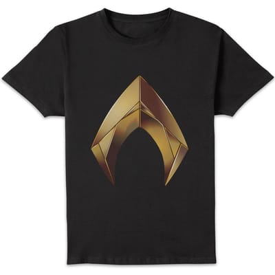Aquaman Symbol t-shirt - Zwart - S