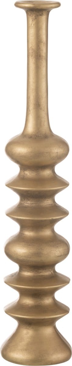 J-Line vaas Nebu - keramiek - goud - large - 60 cm hoog