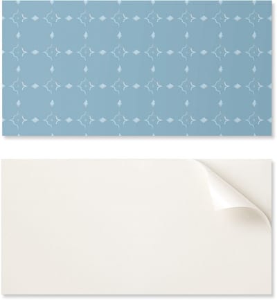 Set zelfklevende tegels met geometrisch ruitpatroon 6x60x30 cm