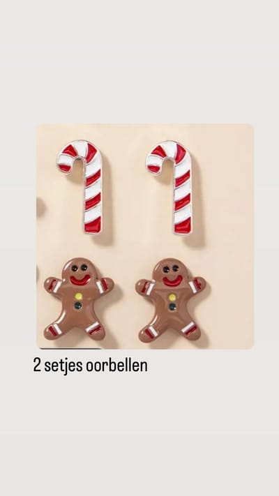 Akyol - Kerst oorbellen – 2 stuks - oorbellen kerstboom - oorbellen kerst -kerstboom - kerst accessoires – kerst – kerstmis – Christmas - oud en nieuw – kerst accessoire – kerst – feestdagen