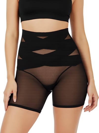 Body shaper Short - Zwart - MAAT M - Shaping Broek - corrigerend broekje - Shapewear dames - Corrigerend Ondergoed - Afslankbroek - High waist shaper - Shapewear buik - waist trainer - Bodyshaper dames
