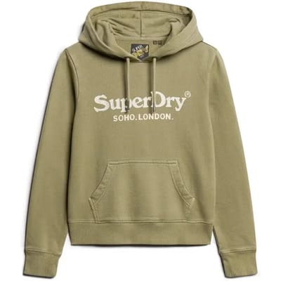 Superdry - Metallic Venue hoodie - Dames - Hoodies