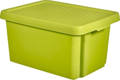 essentials opbergbox + deksel 16L