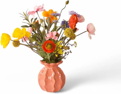 WinQ-PlukBoeket Multicolor-Kunstbloemen-Veldboeket Multicolor-excl. vaas