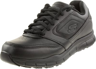 Skechers Work Relaxed Fit Nampa - WYOLA Werkschoenen Sneakers Dames 77235EC BLK Zwart
