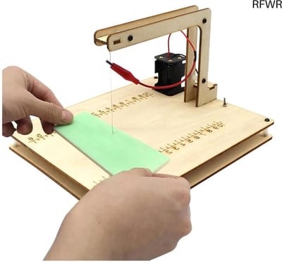 RFWR® Draagbare Hete Draad Schuimsnijder - Ideaal voor Handambachten en Onderwijs