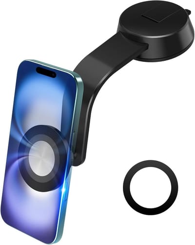 Magnetic Telefoonhouders Auto - Auto Accessories 360 Graden Draaibaar - Geschikt voor raam, dashboard en bureau - Gsm houder auto