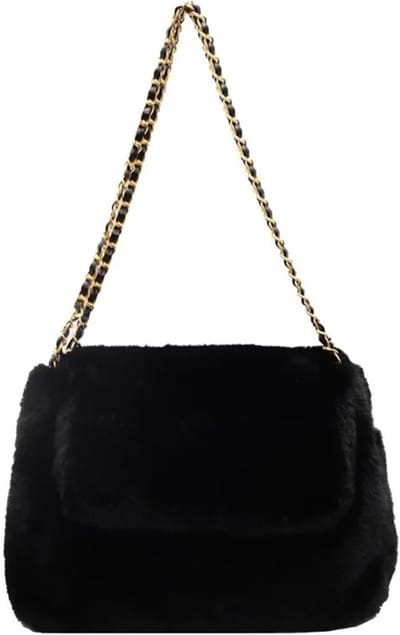 Pluche Schoudertas - Harige Tas Tote - Winter Elegance - Grote Capaciteit - 200 g - Niet gespecificeerd