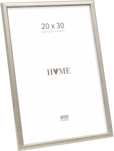 Deknudt Frames fotolijst S236D1 - zilver hout - voor foto: 20x30 cm