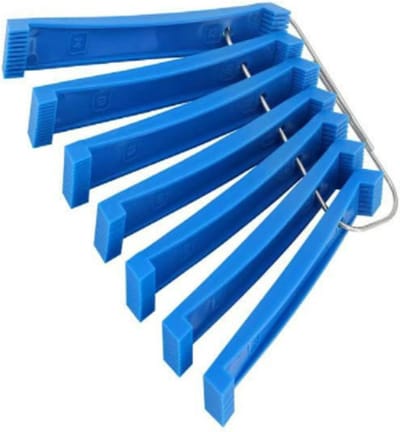 Radiator Reiniger - Lamelkam Set - Apparaten Onderhoud - Ergonomische Handgreep - 7 Delig - Uniek