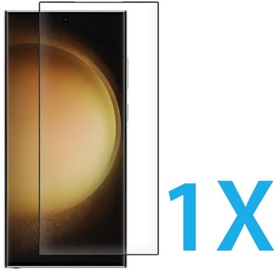 Screenprotector Geschikt voor: Samsung Galaxy S25 Ultra - Full 1x - screen protector - volledige glas - bescherming - beschermglas - ZT Accessoires