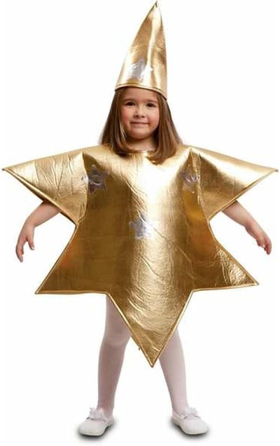 Kostuums voor Kinderen My Other Me Gouden Ster - 3-4 Jaar