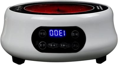 Elektrische Kookplaat - Thee Kachel - Water Koken - Infrarood Energie - 1300 Watt - Wit