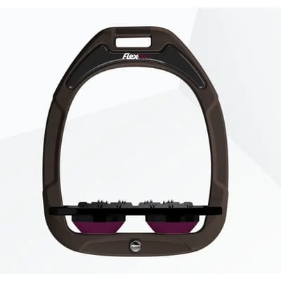 Platte Ultra Grip Bovenliggende Sproeiers Bruin/Zwart/Pruim Flex-On Green Composite
