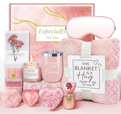 15-delige Verwenpakket voor Vrouwen - Spa Cadeau Set voor Verjaardag, Kerstmis, Valentijnsdag en Moederdag