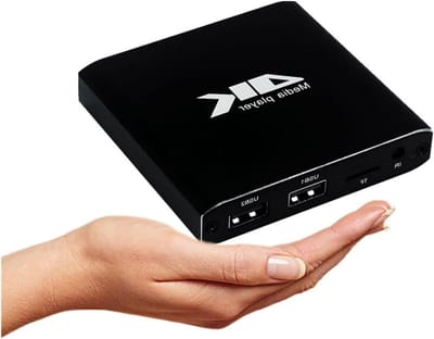 Multimediaspeler - Advertentiespeler HD - Automatische lusweergave - Ondersteunt 4K 10Bit - Tot 2TB - Zwart