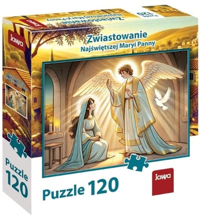 Puzzel 120 Aankondiging van de Heilige Maagd Maria - Puzzel 120 stukjes