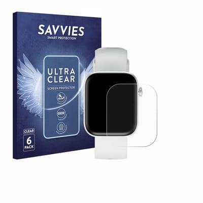 Savvies - Screenprotector voor HMD Watch P1 - Folie Beschermfolie transparant 6 Stuks