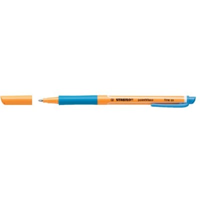 Rollerpen stabilo pointvisco 1099/51 fijn Azuurblauw
