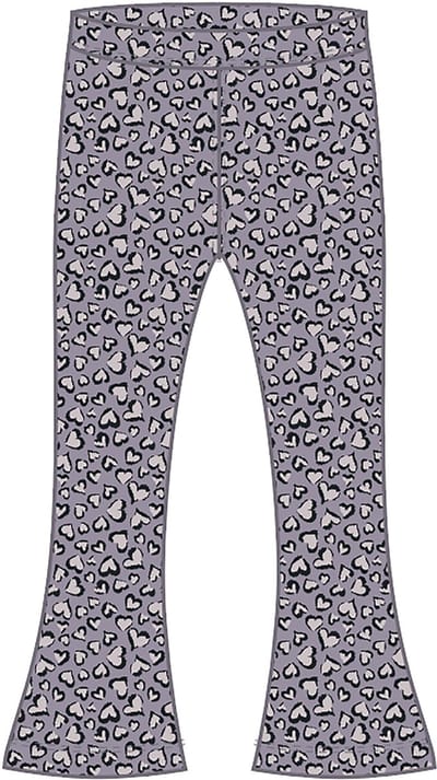 NAME IT - NMFBEARTA SWEAT FLARE PANT UNB - Meisjes - Broeken - lila - maat 86