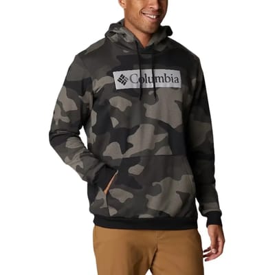 Hooded sweatshirt Columbia Logo Printed