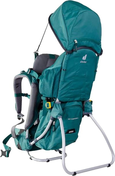 Kinderdrager - Draagzak Peuter - Buitenavonturen - Verstelbaar Rugsysteem - 34x43x72cm - Groen