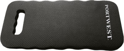 Portwest Kniemat werkmat Tuinmat zwart met handgreep 40x18.5x2