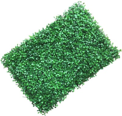 Kunstplant Grasmat Paneel 40 x 60 cm - 12 Stuks als Muurdecoratie en Privacy Heg