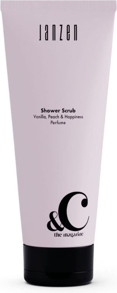 Janzen Shower Scrub &C Vanilla Peach & Happiness
